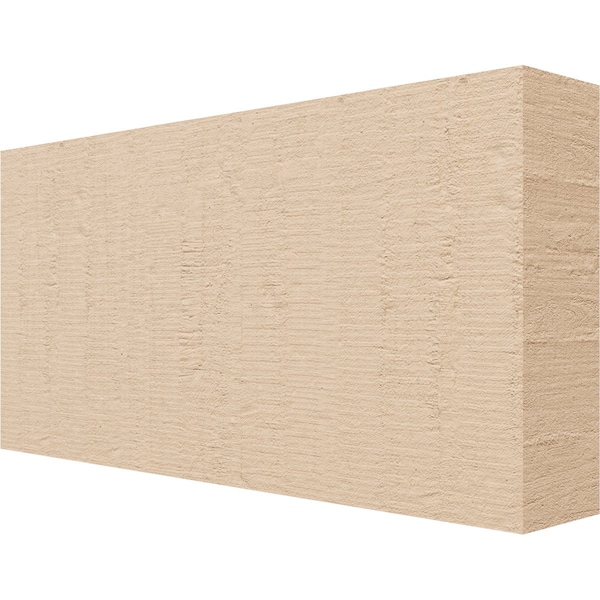Ekena Millwork 2in. W x 6in. H x 12in. L Block Woodgrain TimberThane Rafter Tail, Primed Tan RFTUR02X06X12BLKRCPR - main